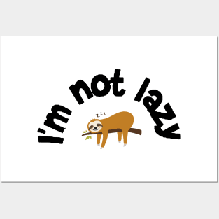 I'm not lazy Posters and Art